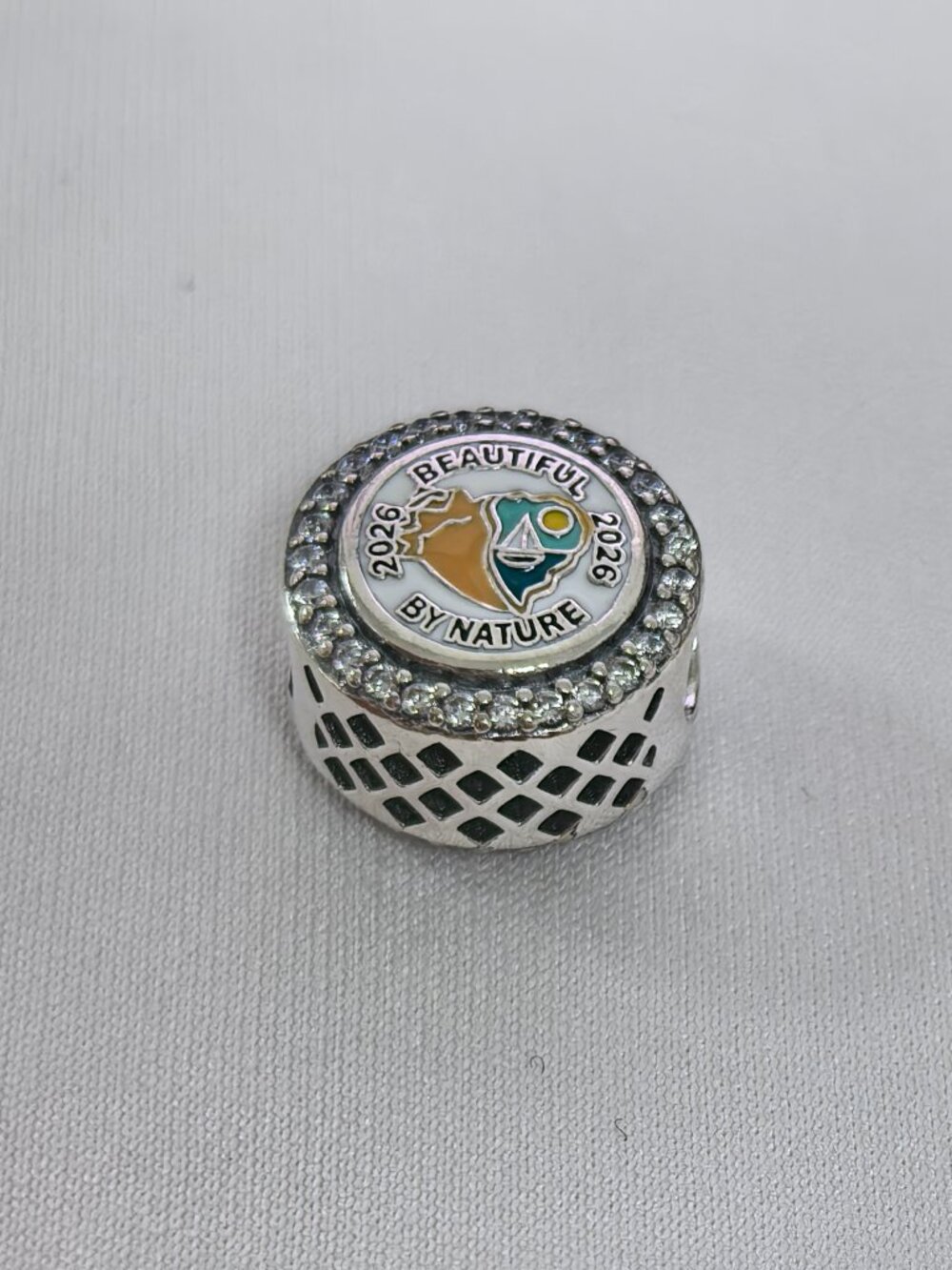 Pandora 2026  beautiful by nature Exclusive Charm Pendant, S925 Silver Jewelry